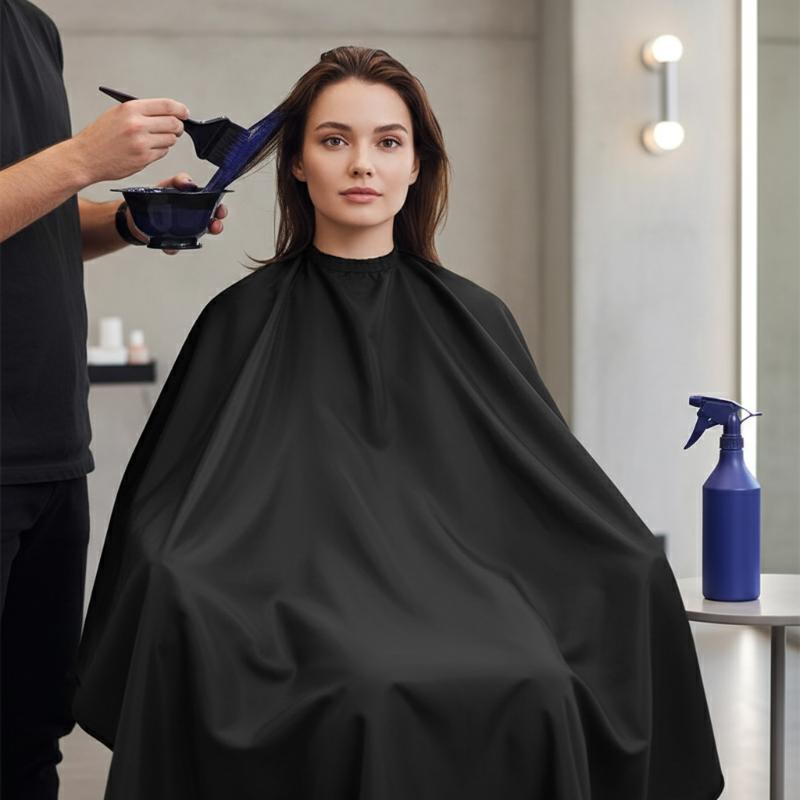 Home Barber - Mantella impermeabile per taglio capelli 140×120