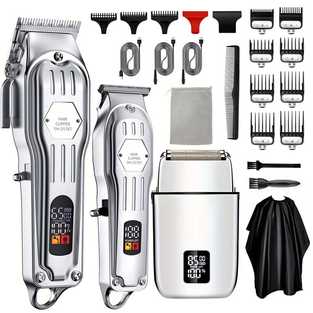 Home Barbershop - Set tagliacapelli e regolabarba professionale da