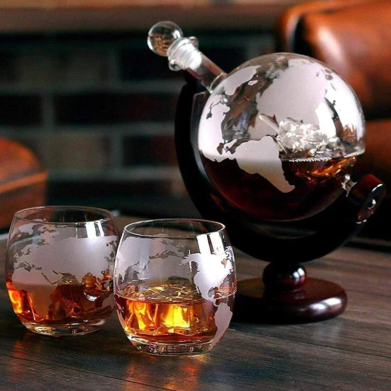 Decanter Globe Set - Set di Decanter a globo creativo