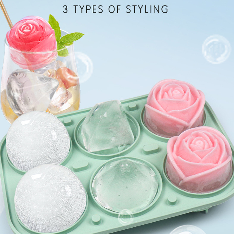 Ice Mold Sphere - Stampi per cubetti di ghiaccio rotondi