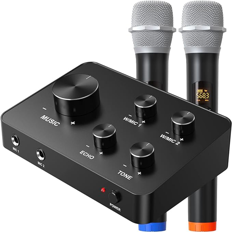 Home Bar And Theater - Sistema Karaoke con Microfono Wireless per