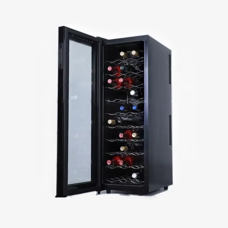 Home Bar And Fridge - Frigorifero Cantinetta Vino Autoportante con Porta