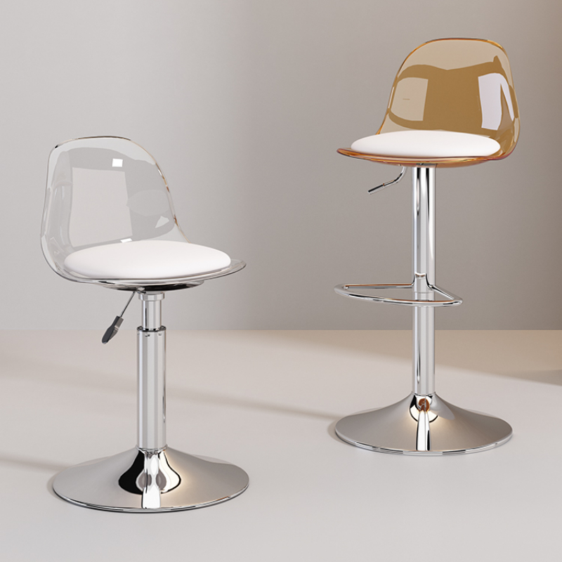 Home Bar Lounge - Sgabello trasparente in acrilico Sedia da