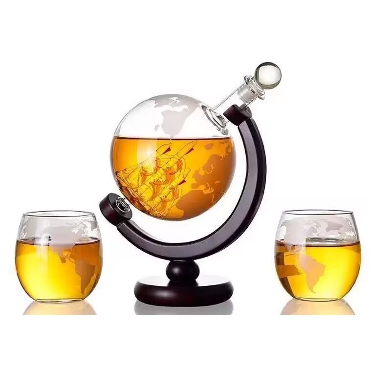Decanter Globe Set - Set decanter a globo creativo da