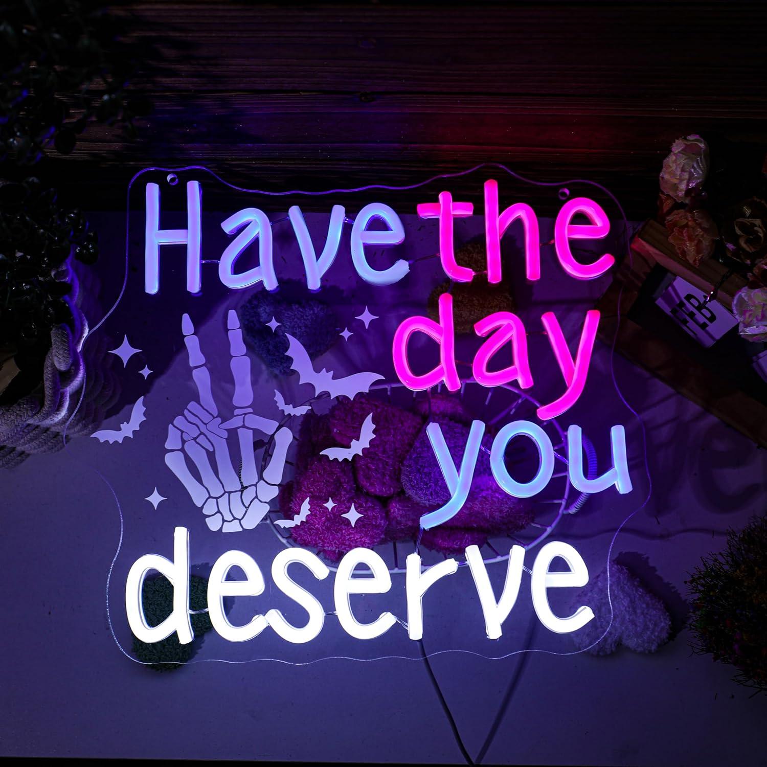 Home Bar Signs - Insegna al Neon 'Have The Day