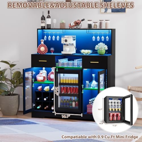 Mini Frigorifero con Armadiett - Home Bar And Fridge recensione e prezzo