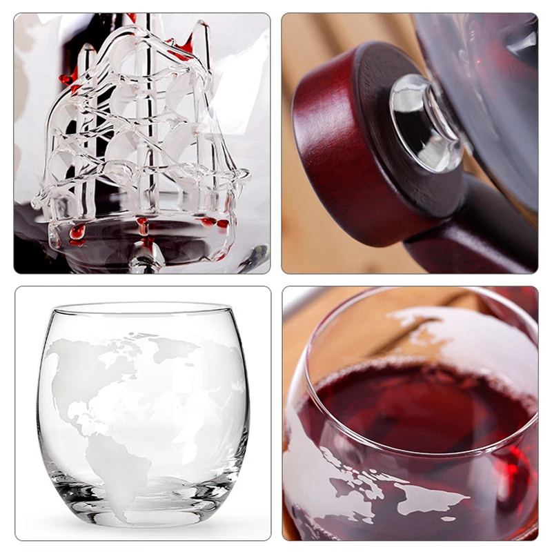 Decanter per whisky Globo Set  - Decanter Globe Set recensione e prezzo