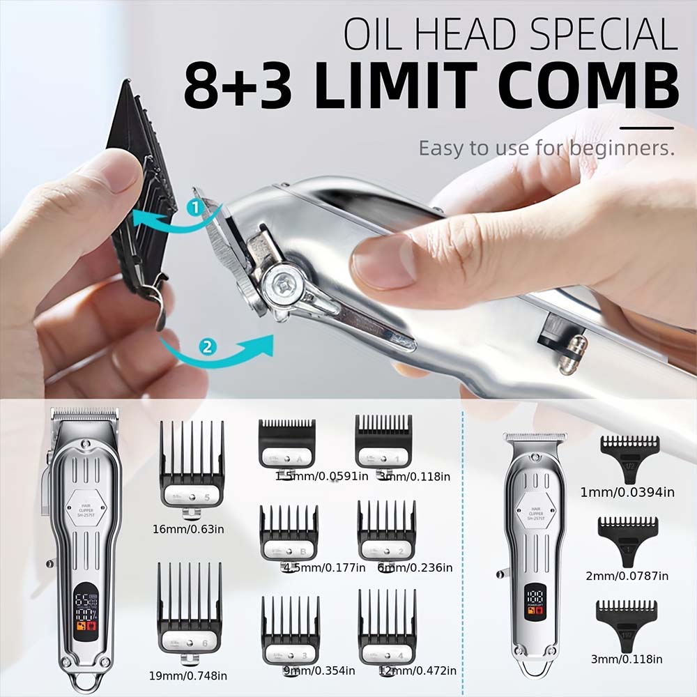Set tagliacapelli e regolabarb - Home Barbershop recensione e prezzo