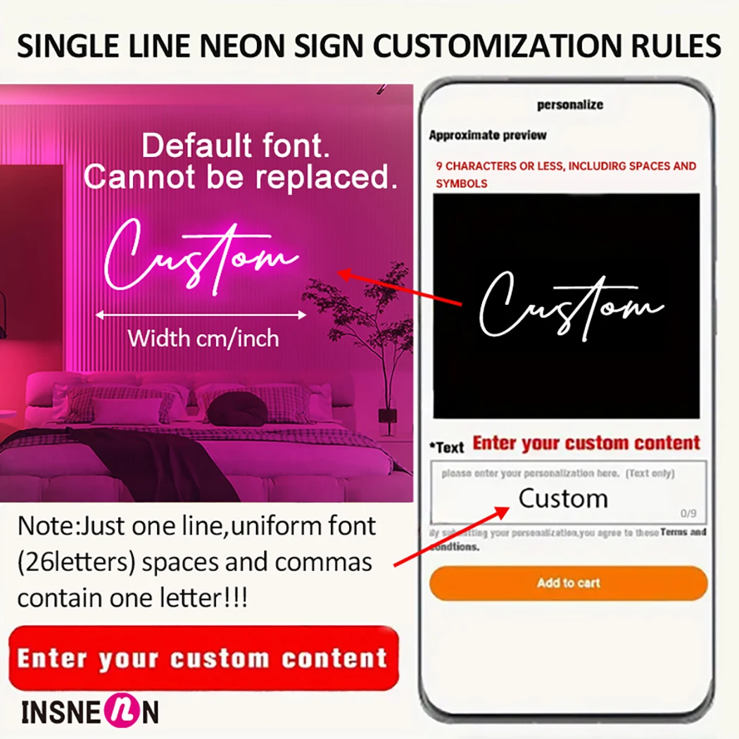 Insegna al neon personalizzata - Home Bar Signs recensione e prezzo