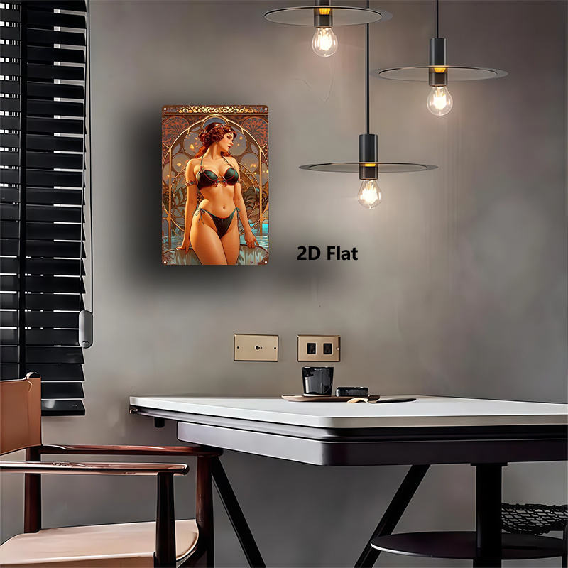 Targa in metallo piatta 2D, de - Home Bar And Kitchen recensione e prezzo