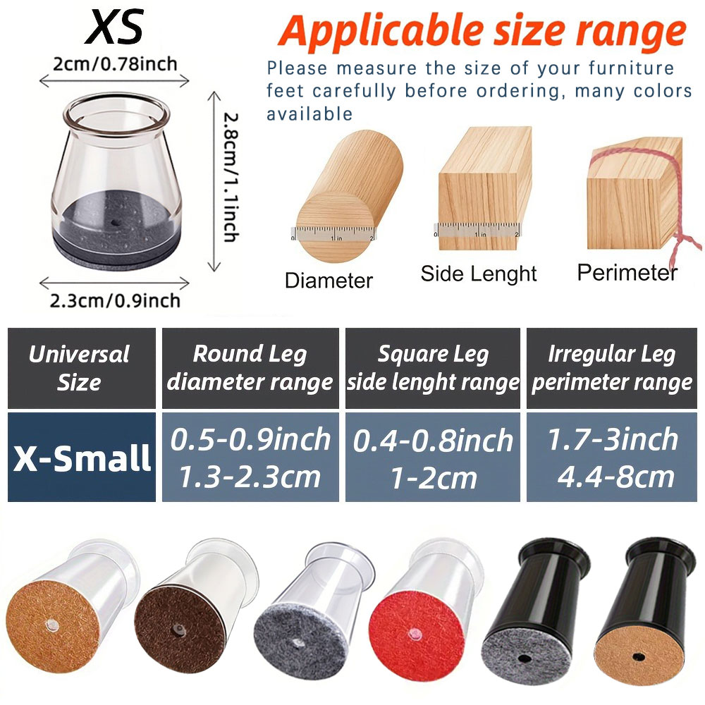 20PCS-Protezioni per pavimenti - Home Bar Stools recensione e prezzo