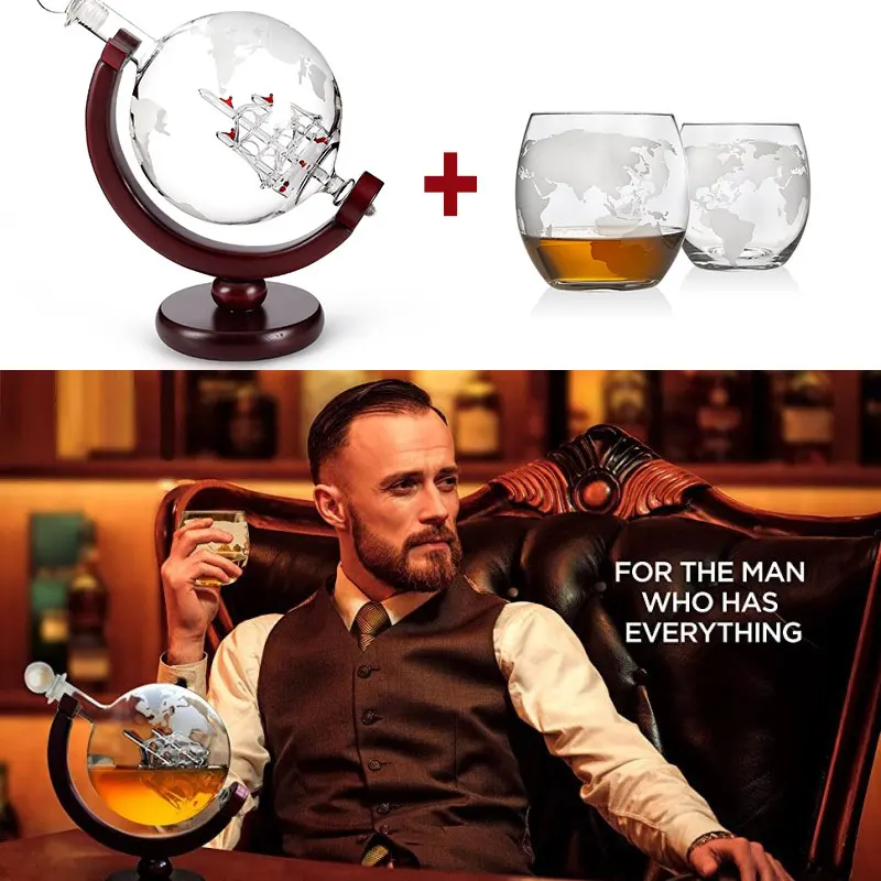 Set di bicchieri da whisky, gl - Decanter Globe Set recensione e prezzo