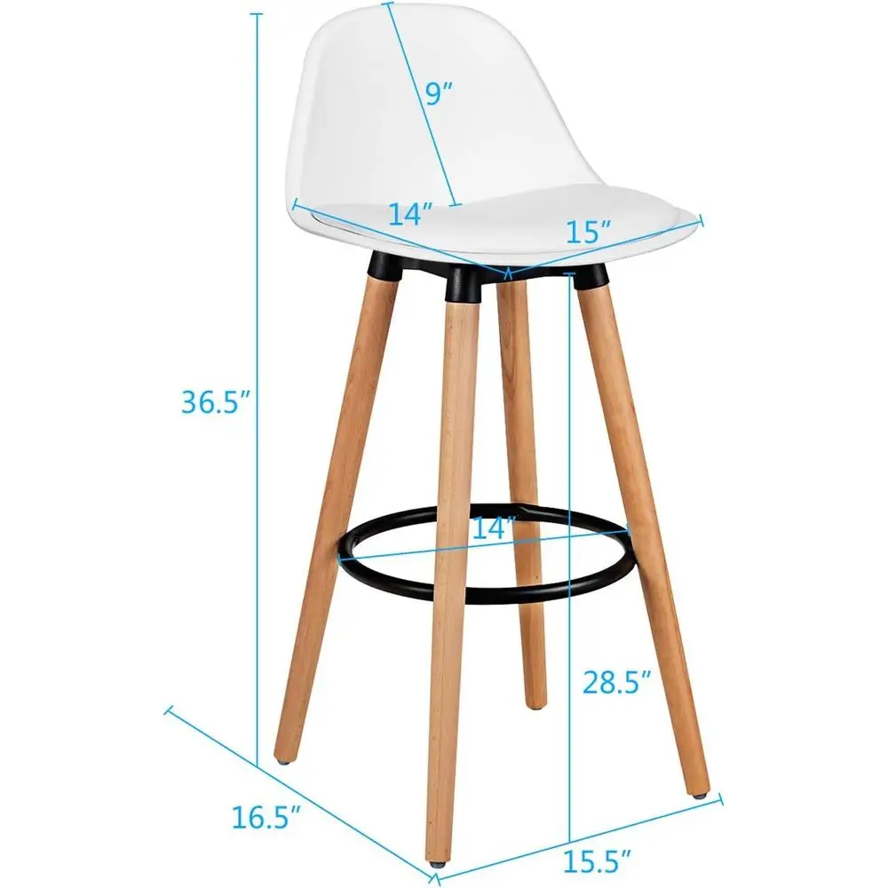 Set di 4 Sgabelli da Bar con S - Home Bar Stools recensione e prezzo