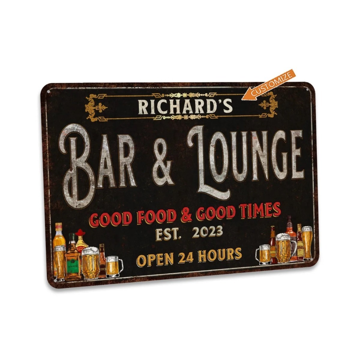 Insegna personalizzata per bar - Home Bar Signs recensione e prezzo