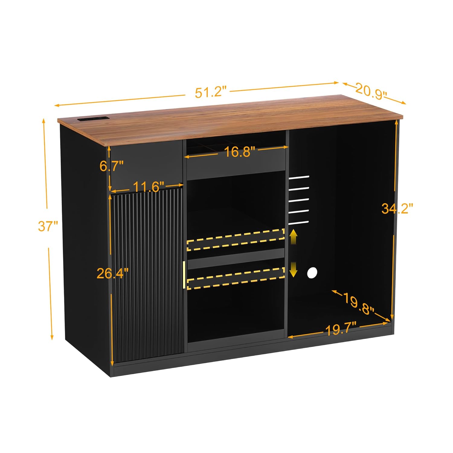 Mobiletto per snack bar con sp - Home Bar And Theater recensione e prezzo