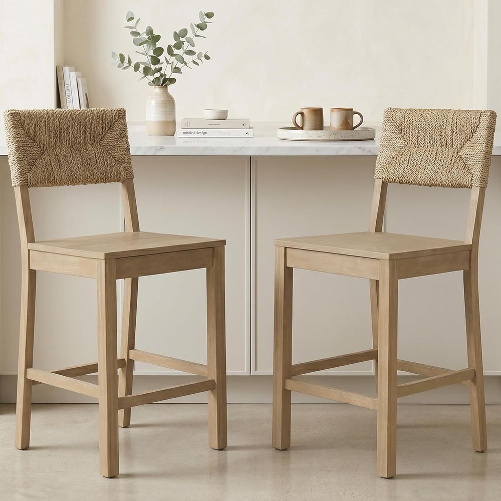 Set di 2 Sgabelli da Bar con S - Home Bar Stools recensione e prezzo