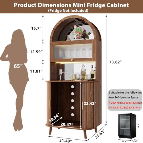 Mobile Bar per Vini con Spazio - Home Bar And Fridge recensione e prezzo