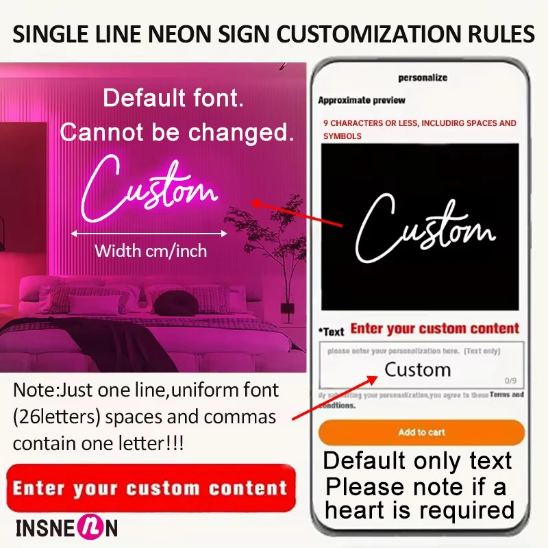 Insegna al neon con nome perso - Home Bar Signs recensione e prezzo