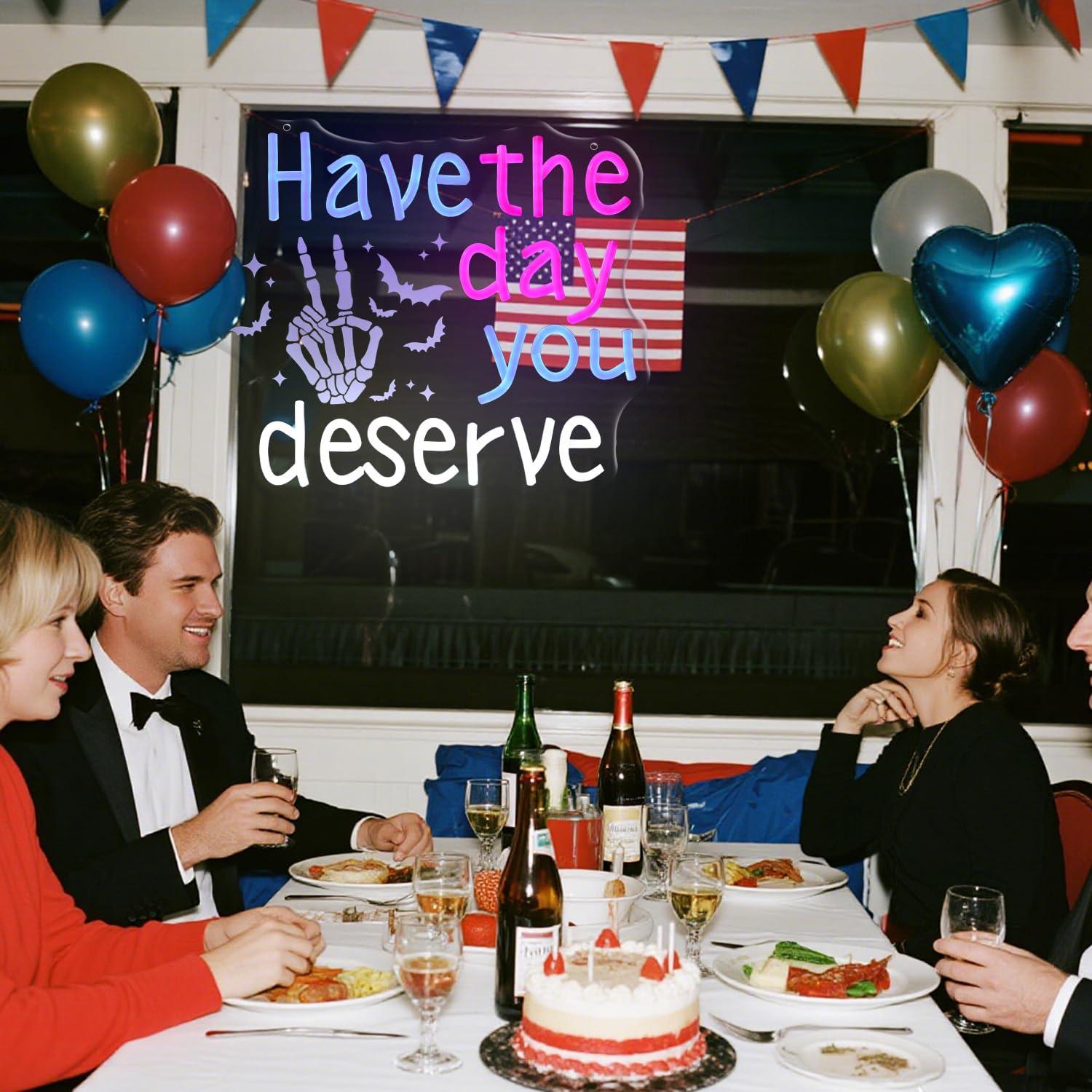 Insegna al Neon 'Have The Day  - Home Bar Signs recensione e prezzo
