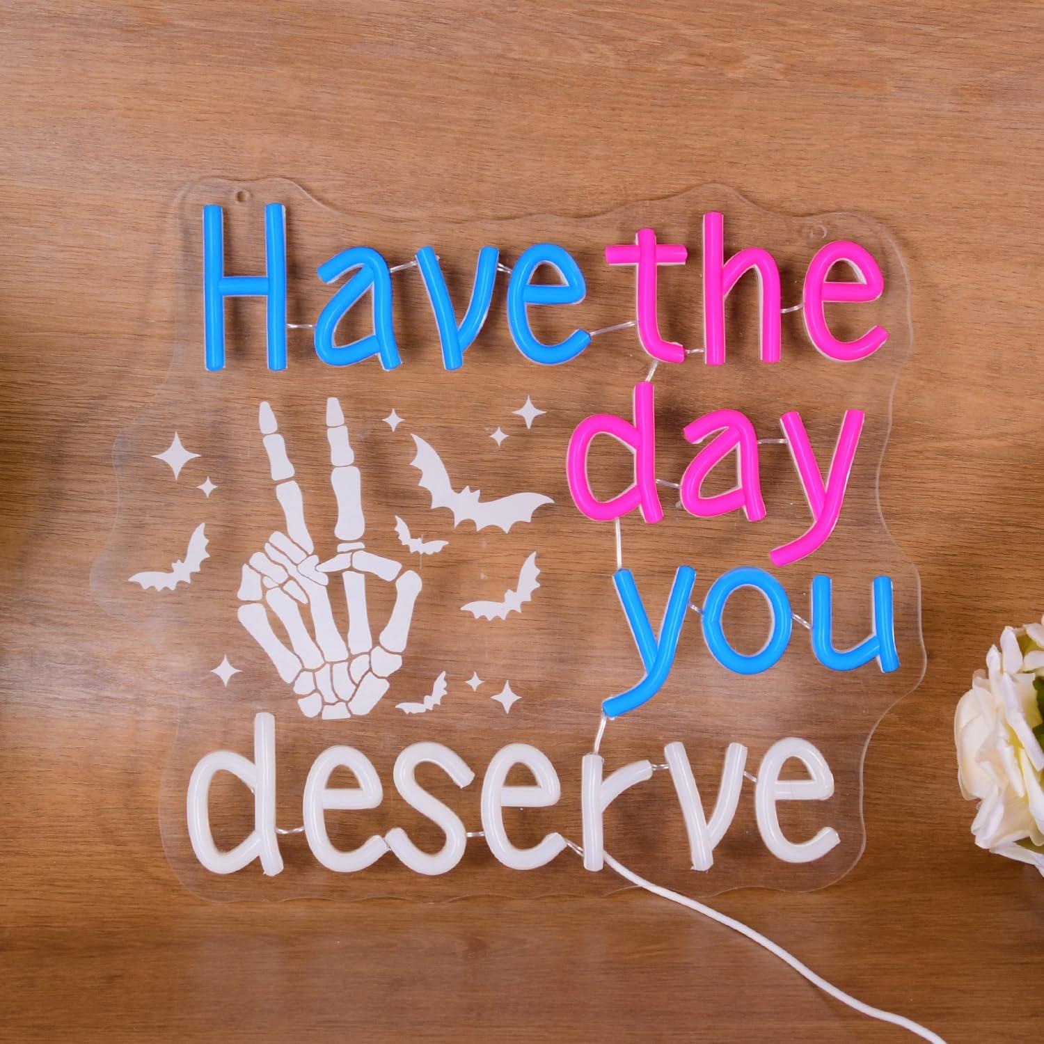 Insegna al Neon 'Have The Day  - Home Bar Signs recensione e prezzo
